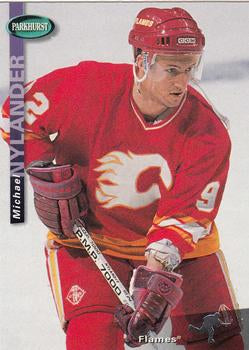 #32 Michael Nylander - Calgary Flames - 1994-95 Parkhurst Hockey