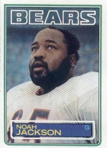 #32 Noah Jackson - Chicago Bears - 1983 Topps Football