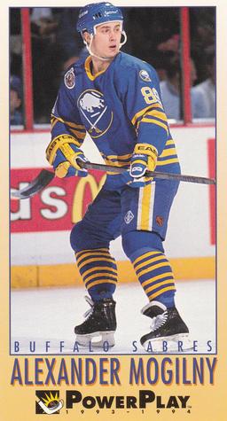 #32 Alexander Mogilny - Buffalo Sabres - 1993-94 Fleer PowerPlay Hockey