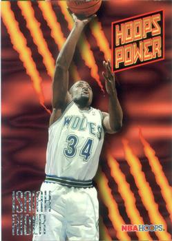 #PR-32 Isaiah Rider - Minnesota Timberwolves - 1994-95 Hoops Basketball - Power Ratings