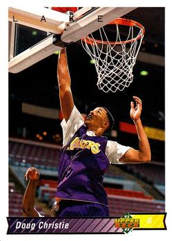 #32 Doug Christie - Los Angeles Lakers - 1992-93 Upper Deck Basketball