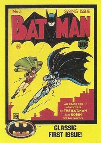 #232 Classic First Issue! - 1989 Topps Batman