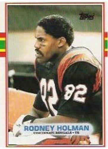 #32 Rodney Holman - Cincinnati Bengals - 1989 Topps Football