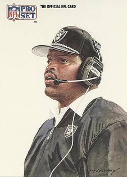 #432 Art Shell - Los Angeles Raiders - 1991 Pro Set Football