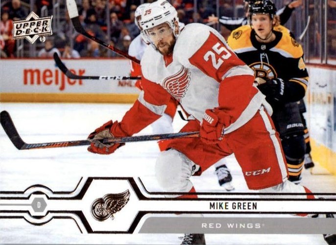 #32 Mike Green - Detroit Red Wings - 2019-20 Upper Deck Hockey