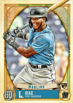 #32 Lewin Diaz - Miami Marlins - 2021 Topps Gypsy Queen Baseball
