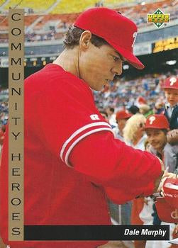 #32 Dale Murphy - Philadelphia Phillies - 1993 Upper Deck Baseball