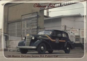 #32 38 Master DeLuxe Series HA Police Car - 1992 Collect-A-Card Chevy