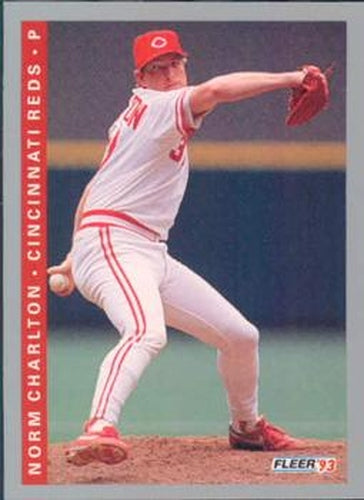 #32 Norm Charlton - Cincinnati Reds - 1993 Fleer Baseball