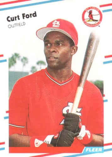 #32 Curt Ford - St. Louis Cardinals - 1988 Fleer Baseball