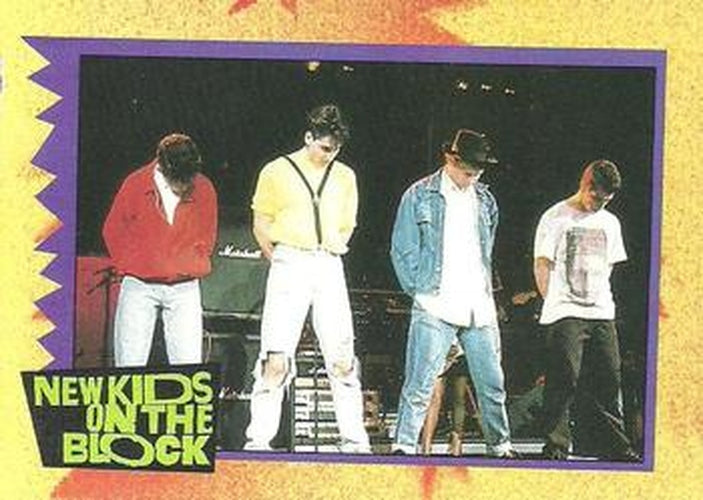 #32b Finding the Fab Five - 1989 Topps New Kids on the Block