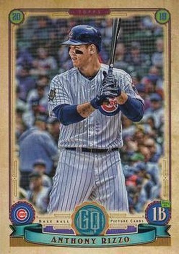 #32b Anthony Rizzo - Chicago Cubs - 2019 Topps Gypsy Queen Baseball
