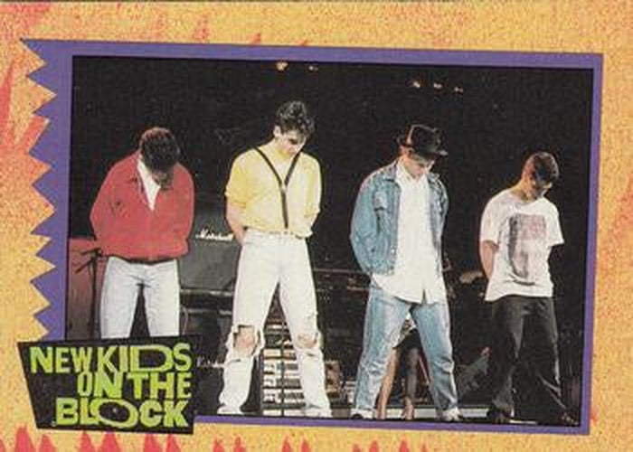 #32c Finding the Fab Five - 1989 Topps New Kids on the Block