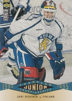 #330 Jani Riihinen - Finland - 1995-96 Collector's Choice Hockey
