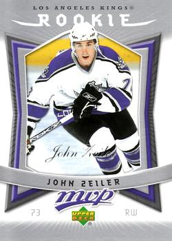 #330 John Zeiler - Los Angeles Kings - 2007-08 Upper Deck MVP Hockey