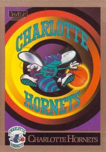 #330 Charlotte Hornets - Charlotte Hornets - 1990-91 SkyBox Basketball