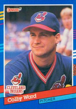 #330 Colby Ward - Cleveland Indians - 1991 Donruss Baseball