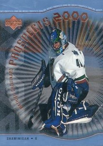 #330 Mathieu Chouinard - Shawinigan Cataractes - 1999-00 Upper Deck Hockey