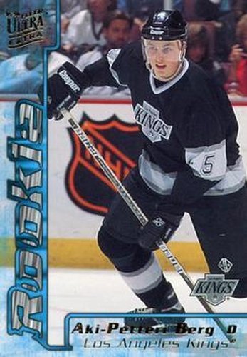 #330 Aki Berg - Los Angeles Kings - 1995-96 Ultra Hockey