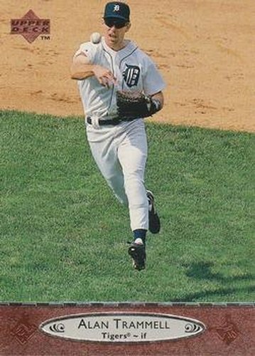 #330 Alan Trammell - Detroit Tigers - 1996 Upper Deck Baseball