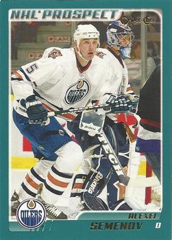 #330 Alexei Semenov - Edmonton Oilers - 2003-04 O-Pee-Chee Hockey