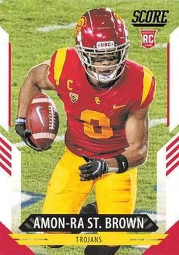 #330 Amon-Ra St. Brown - USC Trojans - 2021 Score Football