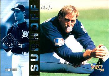 #330 B.J. Surhoff - Milwaukee Brewers - 1994 Select Baseball