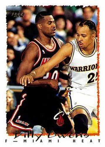 #330 Billy Owens - Miami Heat - 1994-95 Topps Basketball