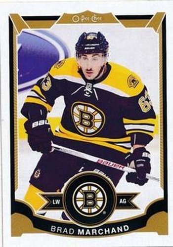 #330 Brad Marchand - Boston Bruins - 2015-16 O-Pee-Chee Hockey