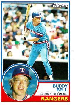 #330 Buddy Bell - Texas Rangers - 1983 O-Pee-Chee Baseball