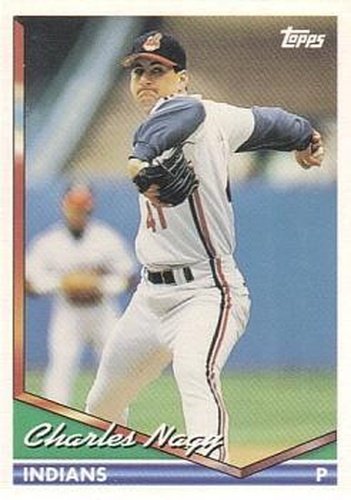 #330 Charles Nagy - Cleveland Indians - 1994 Topps Baseball