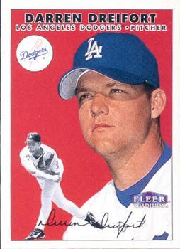 #330 Darren Dreifort - Los Angeles Dodgers - 2000 Fleer Tradition Baseball