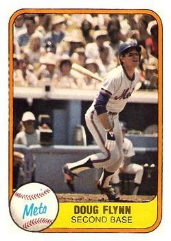 #330 Doug Flynn - New York Mets - 1981 Fleer Baseball