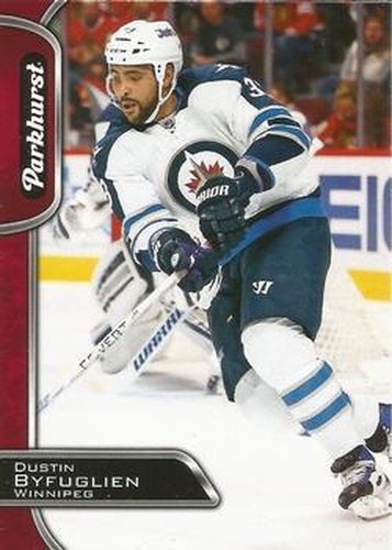 #330 Dustin Byfuglien - Winnipeg Jets - 2016-17 Parkhurst - Red Hockey