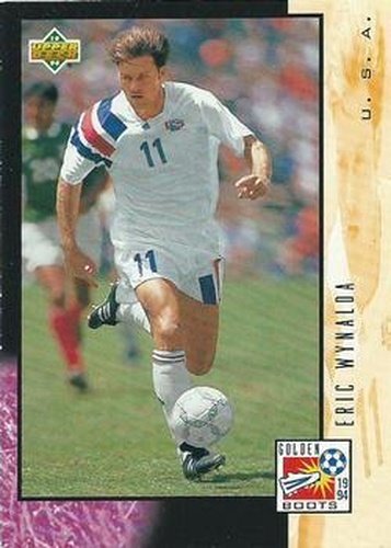 #330 Eric Wynalda - USA - 1994 Upper Deck World Cup Contenders English/Spanish Soccer