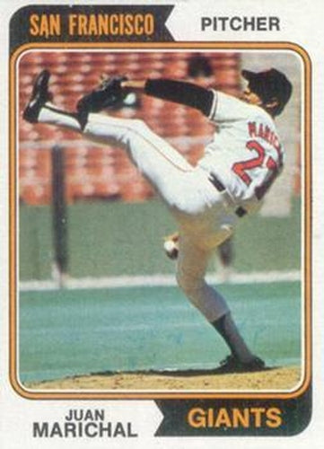 #330 Juan Marichal - San Francisco Giants - 1974 Topps Baseball