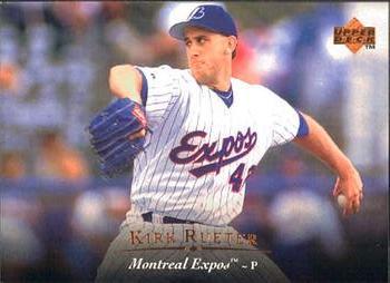 #330 Kirk Rueter - Montreal Expos - 1995 Upper Deck Baseball