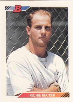 #330 Richie Becker - Minnesota Twins - 1992 Bowman Baseball