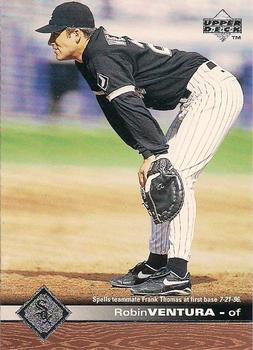 #330 Robin Ventura - Chicago White Sox - 1997 Upper Deck Baseball