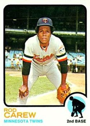 #330 Rod Carew - Minnesota Twins - 1973 Topps Baseball