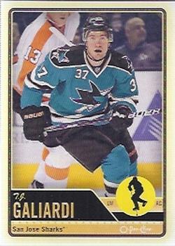 #330 T.J. Galiardi - San Jose Sharks - 2012-13 O-Pee-Chee Hockey