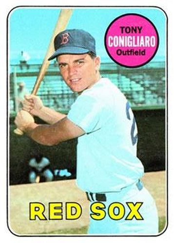 #330 Tony Conigliaro - Boston Red Sox - 1969 Topps Baseball