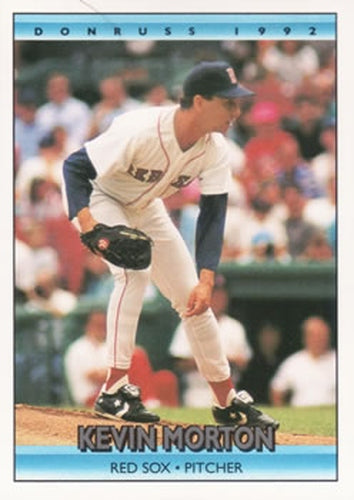 #330 Kevin Morton - Boston Red Sox - 1992 Donruss Baseball