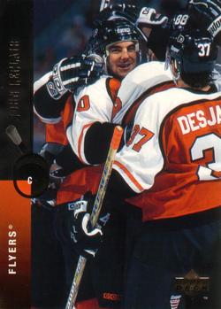 #330 John LeClair - Philadelphia Flyers - 1994-95 Upper Deck Hockey