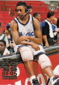 #330 Nick Anderson - Orlando Magic - 1995-96 Upper Deck Basketball