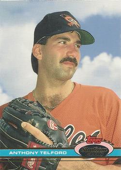 #330 Anthony Telford - Baltimore Orioles - 1991 Stadium Club Baseball