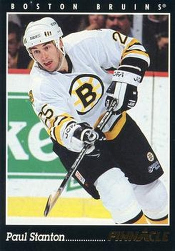 #330 Paul Stanton - Boston Bruins - 1993-94 Pinnacle Hockey