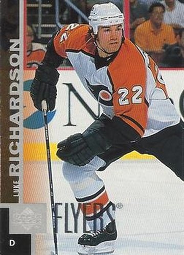#330 Luke Richardson - Philadelphia Flyers - 1997-98 Upper Deck Hockey