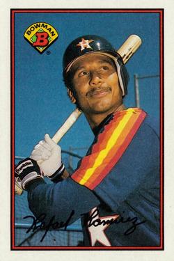 #330 Rafael Ramirez - Houston Astros - 1989 Bowman Baseball