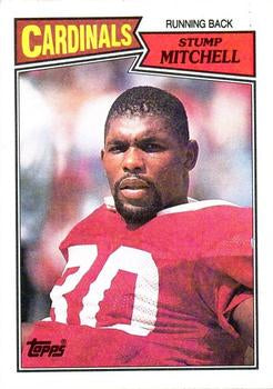 #330 Stump Mitchell - St. Louis Cardinals - 1987 Topps Football